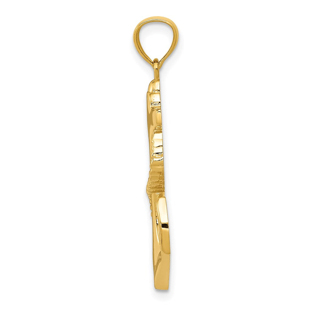 Polished Anchor with Rope Pendant - WBC