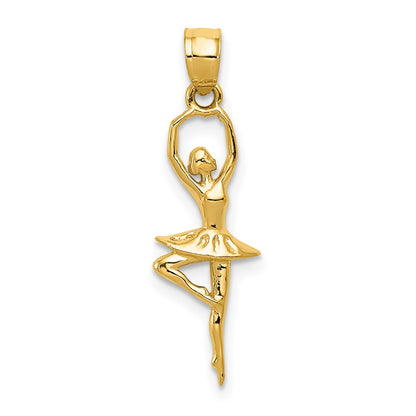 Polished Small Ballerina Pendant - WBC