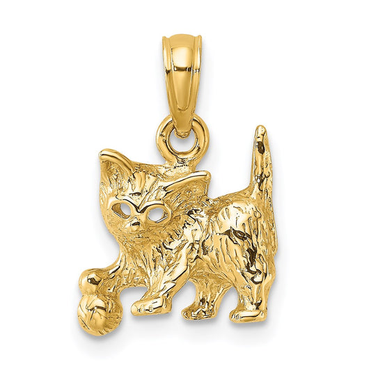 Cat with Ball Charm - WBC