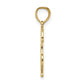Cut-Out Textured Cat Charm - WBC