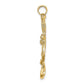 2-D Textured Hanging Monkey Charm - WBC
