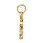 Textured Bear Charm - WBC