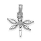 2-D Mini Dragonfly with Cut-out Wings Charm - WBC