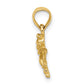 2-D Mini Dragonfly with Solid Wings Charm - WBC
