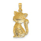 Sitting Cat Charm - WBC