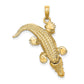 3-D Alligator with Moveable Mouth Charm - WBC