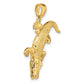 3-D Alligator with Moveable Mouth Charm - WBC