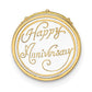 3-D HAPPY ANNIVERSARY Cake with Enameled Frosting Charm - WBC