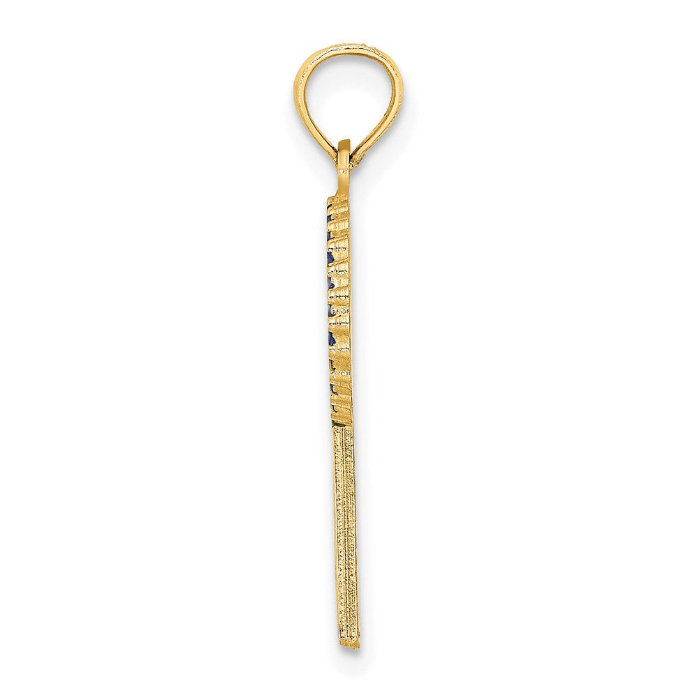 Enamel BIRTHDAY BOY Blue Ribbon Charm - WBC