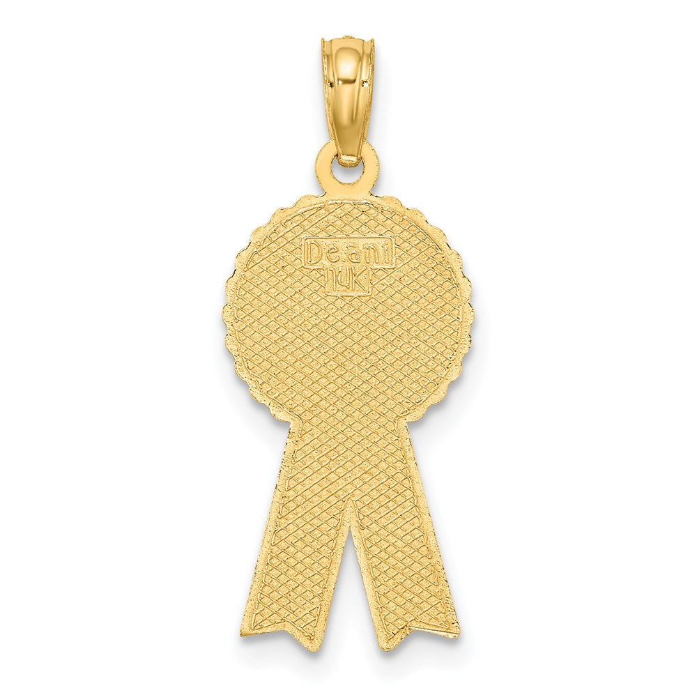 Enamel BIRTHDAY BOY Blue Ribbon Charm - WBC