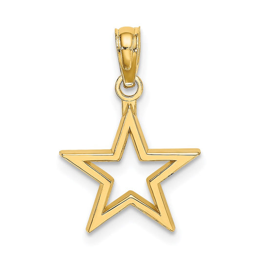Cut-out Star Charm - WBC