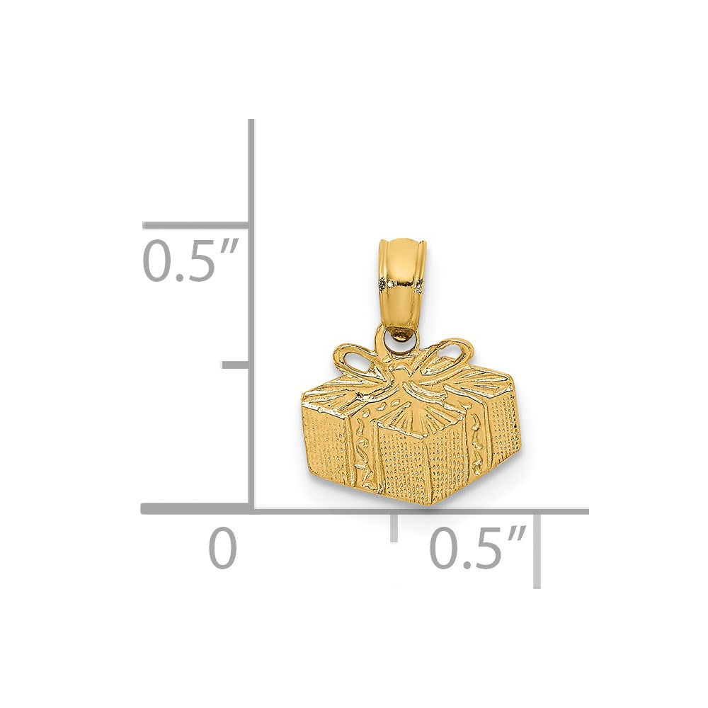 Wrapped Gift Box Charm - WBC