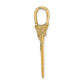 3-D Arrowhead Charm - WBC