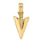 3-D Arrowhead Charm - WBC
