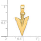 3-D Arrowhead Charm - WBC