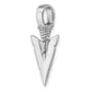 3-D Arrowhead Charm - WBC