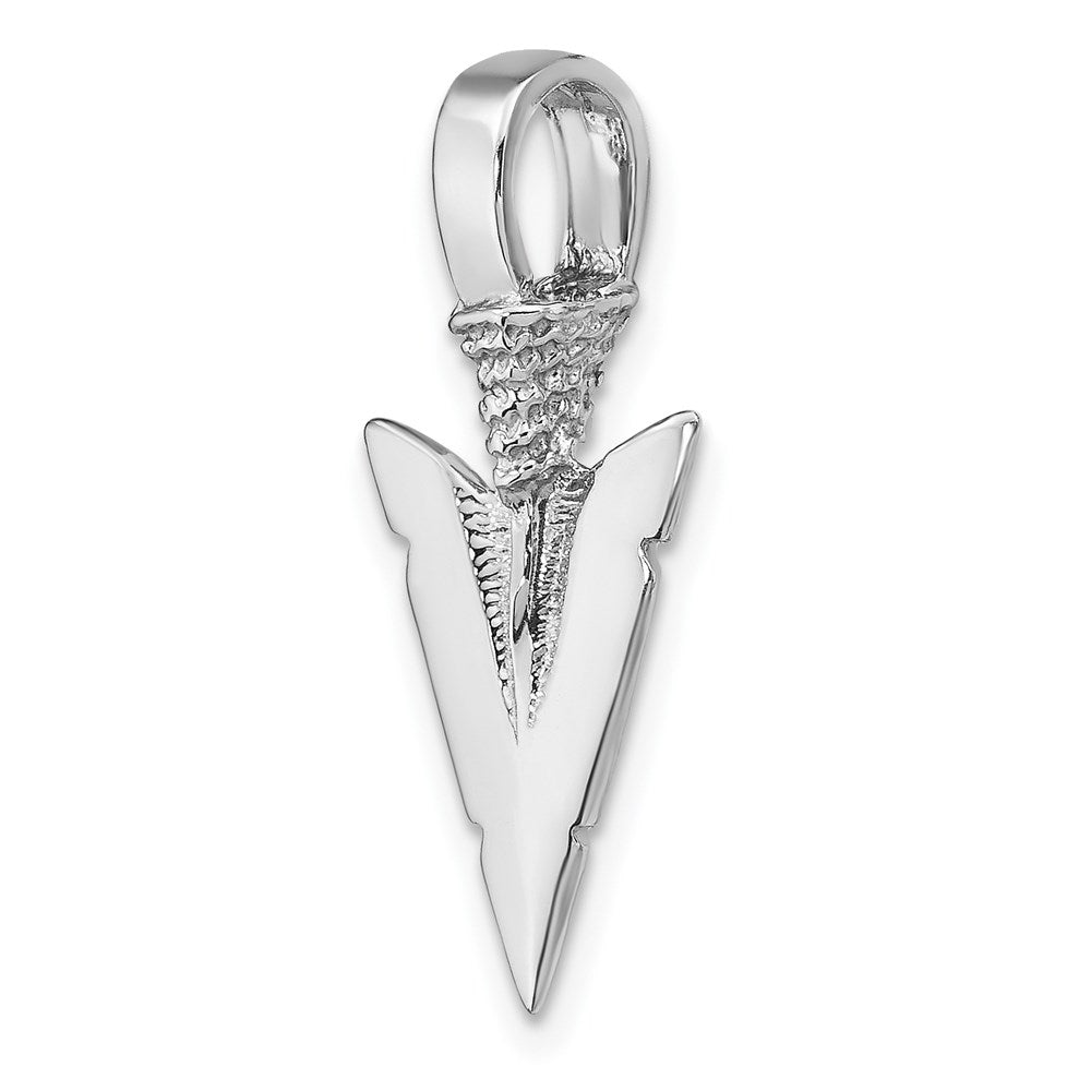 3-D Arrowhead Charm - WBC