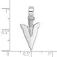 3-D Arrowhead Charm - WBC