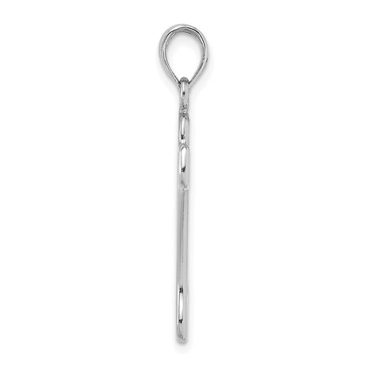Cut-Out Polished Dog Bone Charm - WBC
