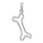 Cut-Out Polished Dog Bone Charm - WBC