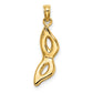3-D Beveled Masquerade Mask Charm - WBC