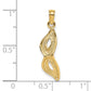 3-D Beveled Masquerade Mask Charm - WBC