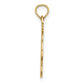 Polished Anchor and Rope Charm - WBC