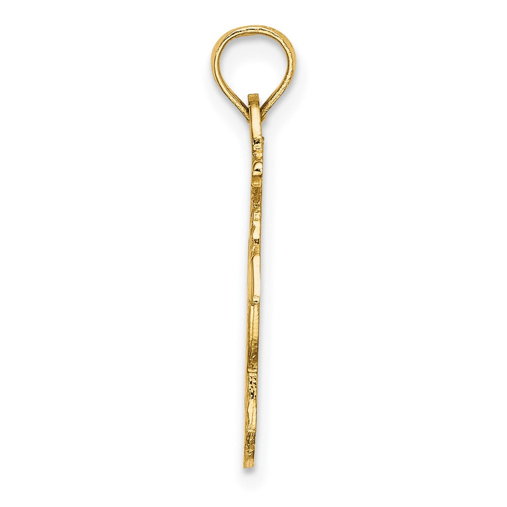 Polished Anchor and Rope Charm - WBC