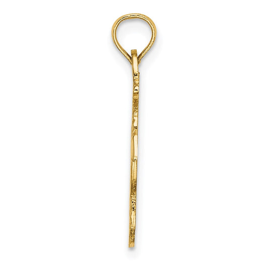 Polished Anchor and Rope Charm - WBC