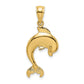 Polished Jumping Dolphin Charm - WBC