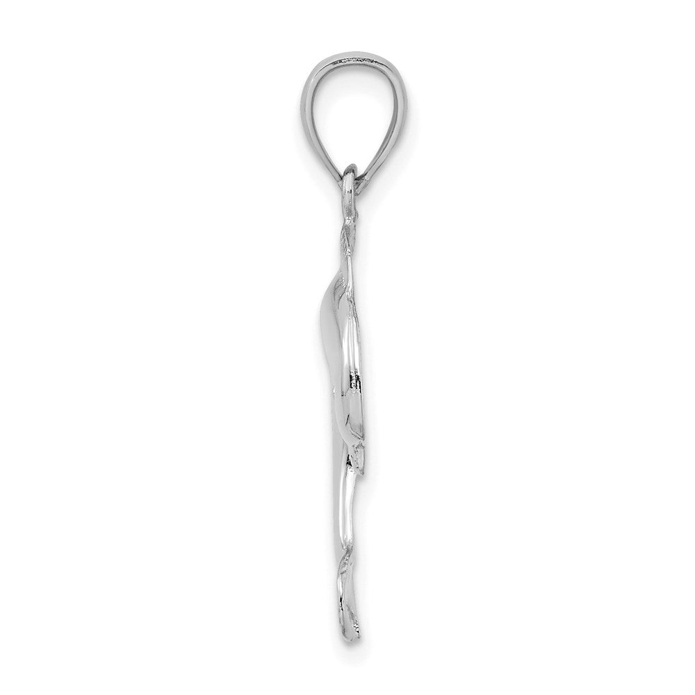 Polished Jumping Dolphin Charm - WBC