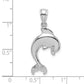 Polished Jumping Dolphin Charm - WBC