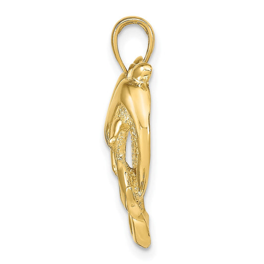 Twin Dolphins Pendant - WBC