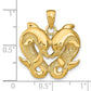 Twin Dolphins Pendant - WBC