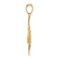Cut-Out Angelfish Charm - WBC