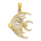 Cut-Out Angelfish Charm - WBC