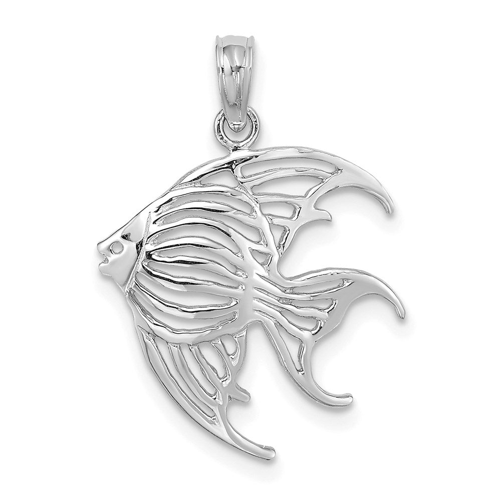 Cut-Out Angelfish Charm - WBC