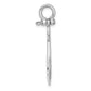 Polished 3-D Anchor Charm - WBC