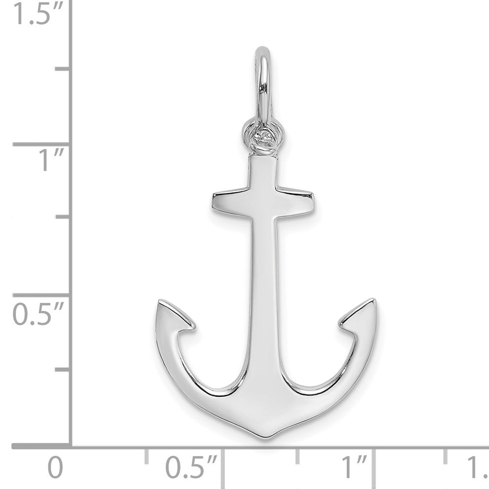 Polished 3-D Anchor Charm - WBC