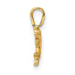 Mini Jumping Dolphin with Fixed Bail Charm - WBC
