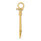 3-D Large Anchor Charm - WBC