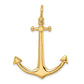 3-D Large Anchor Charm - WBC