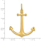 3-D Large Anchor Charm - WBC