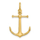 3-D Anchor with Shackle Bail Charm - WBC
