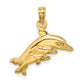 Dolphin with 2 Baby Dolphins Charm - WBC