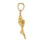 Polished Dolphin and Baby Charm - WBC