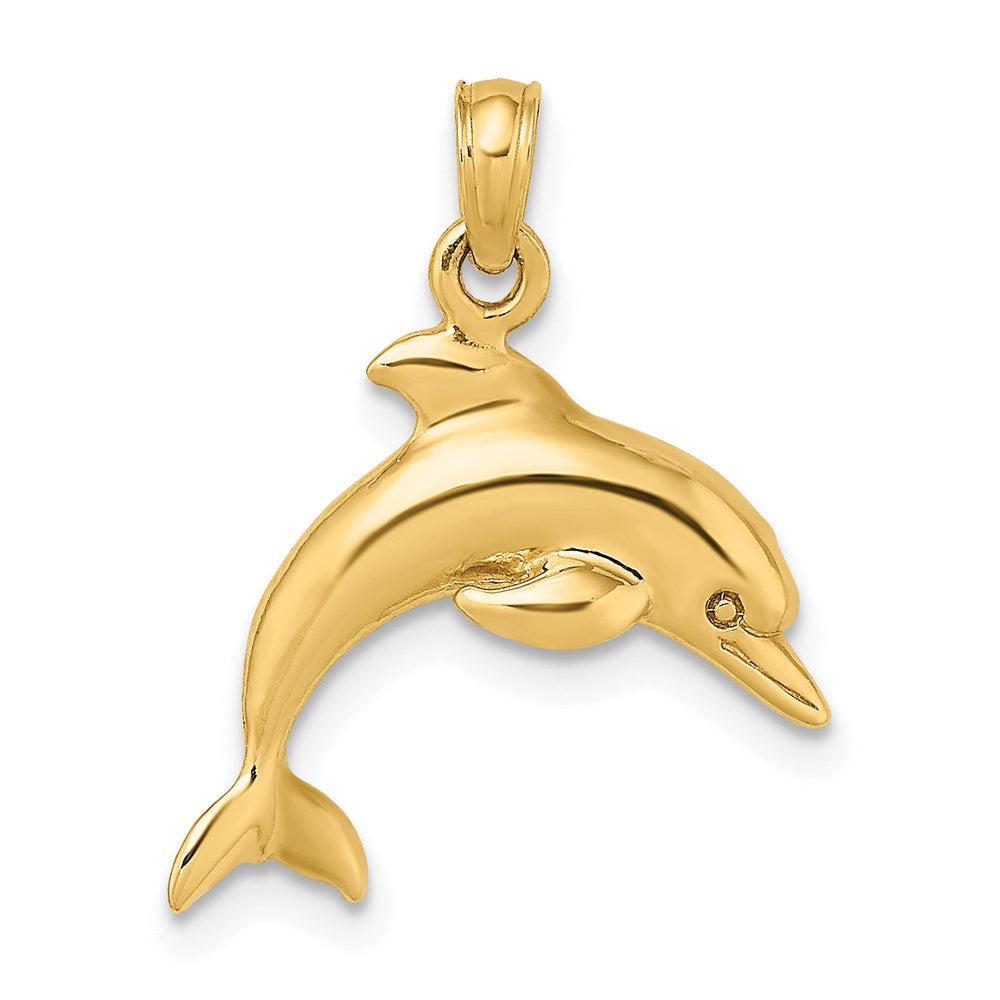 3-D Dolphin Jumping Charm - WBC