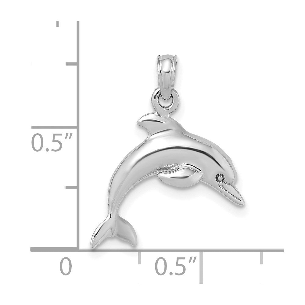 3-D Dolphin Jumping Charm - WBC