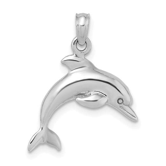 3-D Dolphin Jumping Charm - WBC