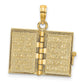 3-D HOLY BIBLE with Lord's Prayer and Moveable Pages Pendant - WBC